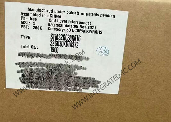 STM32G030K6T6 マイクロコントローラ MCU 32ビット マイクロコントローラ IC 64MHz メインストリーム 値線 MCU