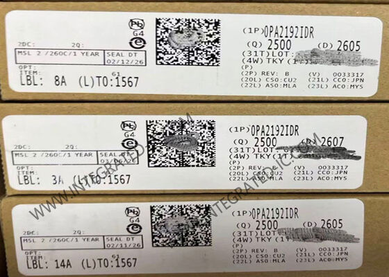 OPA2192IDR 集成电路芯片 36V 精密低输入偏置电流运算放大器带 E-trim