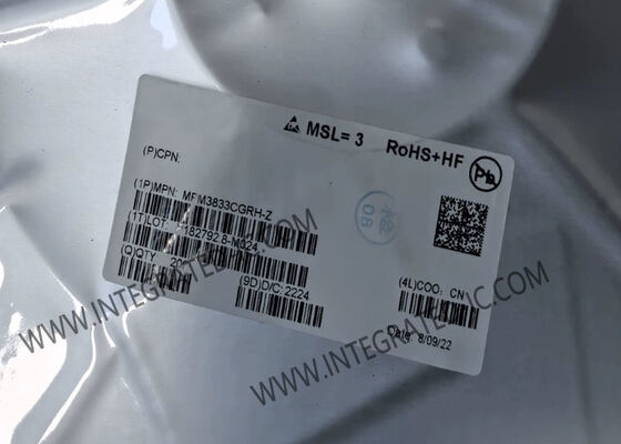 MPM3833CGRH 6V 入力電圧 3A 出力電流 統合インダクタ付きシンクロンステップダウンコンバーター電源モジュール