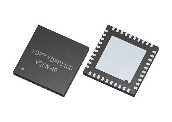 XDPP1100-Q040 集積回路チップ XDP™ デジタル パワー コントローラ、絶縁型 DC-DC 電源アプリケーション用 PMBus 1.3 インターフェイスおよび 2 MHz PWM 周波数搭載