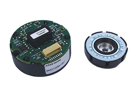 AR49-M49M-S12H 49 ビット分解能および広い温度範囲に対応する環境発電マルチターン カウンタを備えた絶対反射型エンコーダ モジュール