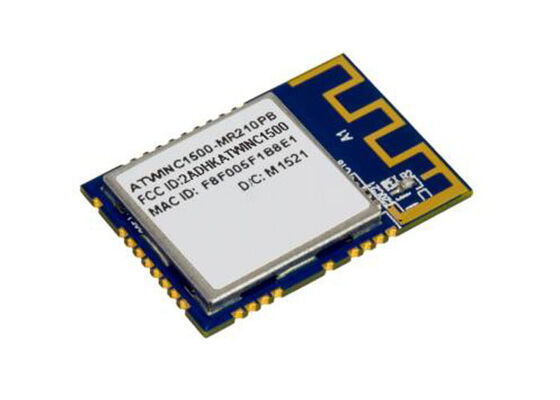 ATWINC1500-MR210PB1977 ワイヤレス通信モジュール低電力 SPI から Wi-Fi モジュール (4 MB フラッシュ付き)
