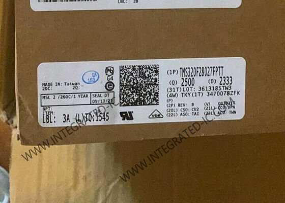 TMS320F28027FPTT マイクロコントローラ MCU C2000™ 32 ビット 60MHz、64 KB フラッシュ搭載、産業用制御用
