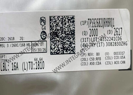 統合回路チップ TPS92682QRHBRQ1 ダブルチャネル 65V 5A LEDドライバーIC
