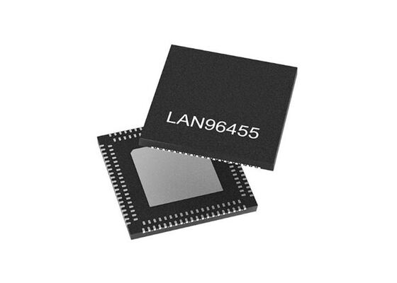 LAN96455ST-I/8NW イーサネットIC ギガビットAVB/TSN イーサネットスイッチ 統合10/100/1000BASE-T PHY搭載
