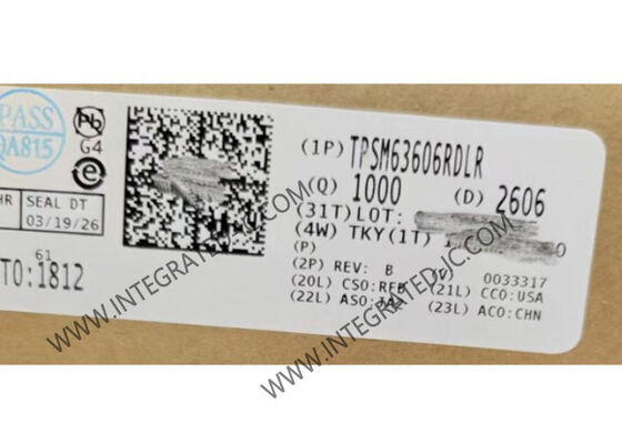 TPSM63606RDLR 集積回路チップ 高密度 6A 同期バック DC/DC パワーモジュール