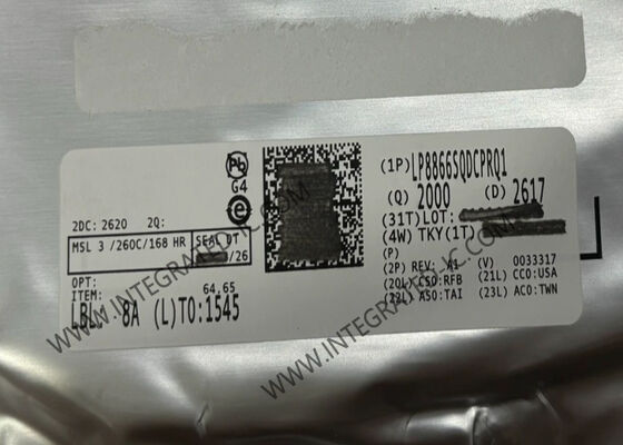 統合回路チップ LP8866SQDCPRQ1 150 mA LEDバックライトドライバー 38-HTSSOP