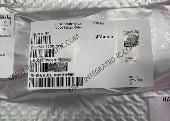 統合回路チップ LTM8063IY 2A 孤立していないPoLモジュール FBGA28モジュール