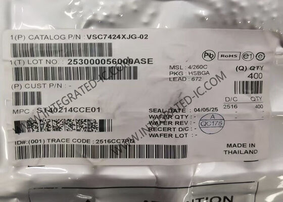 イーサネットIC VSC7427XJG-02 26ポート ギガビット イーサネット管理層2 スイッチIC 表面マウント