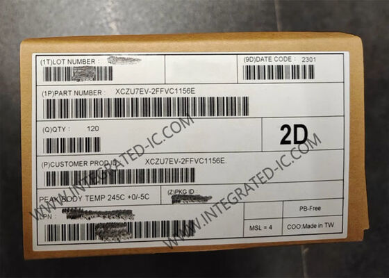 XCZU7EV-2FFVC1156E フィールドプログラム可能なゲート配列 256KB メモリと 504K ロジックセル SoC FPGA