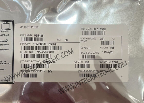 高性能10M08SAU169I7G 450のMHz 12ビットSARのシステム内プログラム可能なゲート・アレーIC