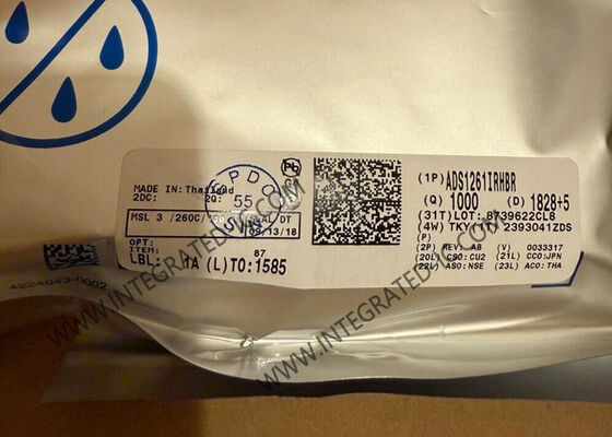 ADS1261IRHBR 統合回路チップ 工場自動化のための24ビット10チャネルデルタシグマADC