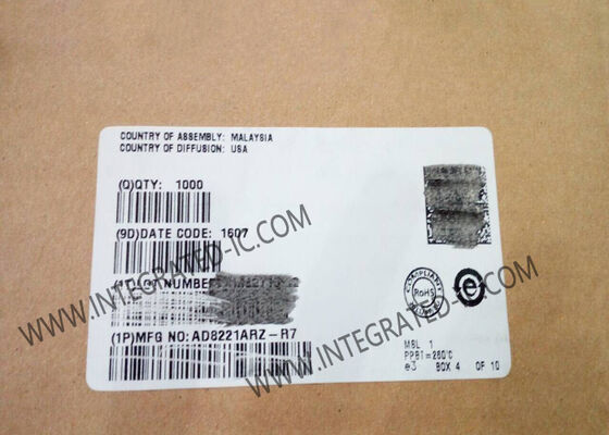 AD8221ARZ 825kHz 高性能機器増幅器ICチップ SOIC-8パッケージ