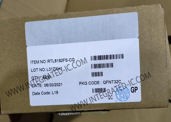 RTL8192FS-CG Integrated Circuit Chip 2.4 GHz ISM 2x2 MIMO 300 Mbps WLAN Controller QFN-32