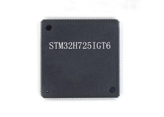 集積回路の破片STM32H725IGT6の腕のマイクロ制御回路IC STM32H725 LQFP176