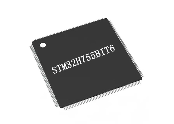 DP FPUのマイクロ制御回路IC 2MBytesフラッシュ・メモリのSTM32H755BIT6高性能DSP