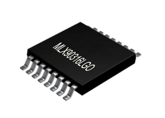 TSSOP16ホール効果を測定するカモメの翼MLX90316LGO-BCG-000-REの線形位置