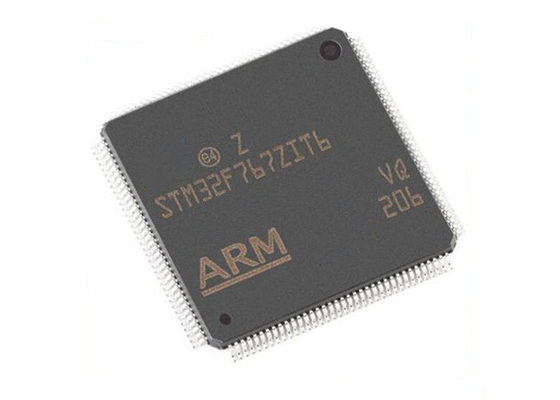 ICの破片STM32F767ZIT6 32BIT 2MBの抜け目がない144LQFP単心のマイクロ制御回路は欠ける