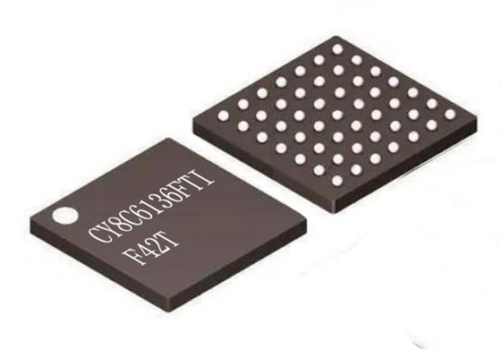 腕の皮質M4 CY8C6136FTI-F42T 150MHzのマイクロ制御回路IC XFBGA80高性能