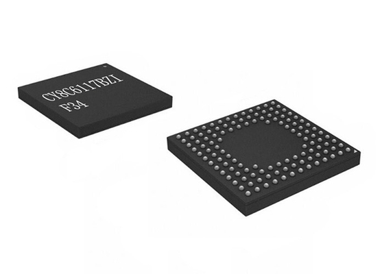 集積回路の破片CY8C6117BZI-F34の腕の皮質M4のマイクロ制御回路IC 50MHz