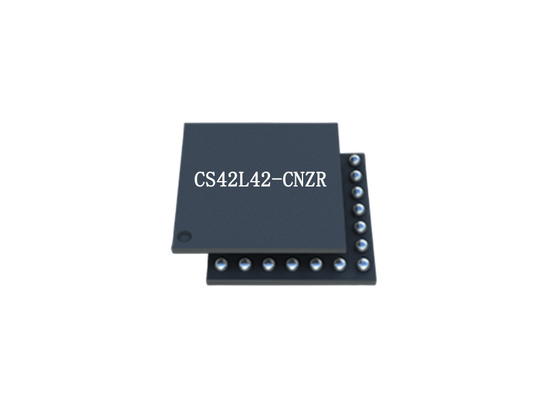 可聴周波処理を用いる集積回路の破片CS42L42-CNZRのローパワー可聴周波符復号器