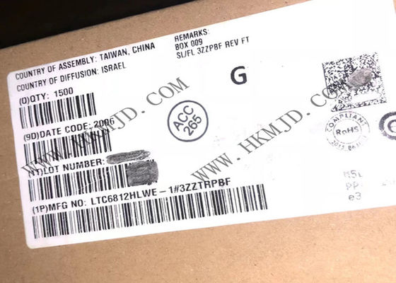 LTC6812HLWE-1 統合回路チップ 15 細胞のバッテリースタックモニター デイジーチェーンインターフェイス