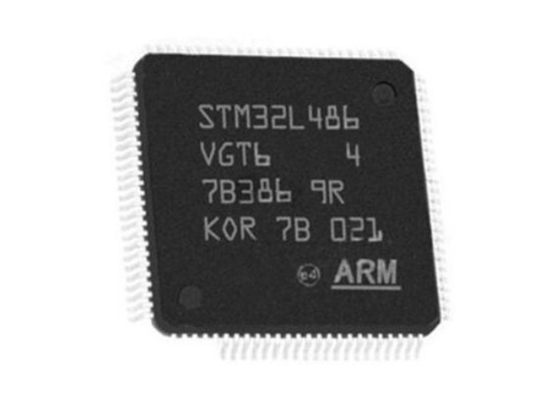 80MHz低い電力STM32L486VGT6の腕の皮質M4のマイクロ制御回路は100LQFPを欠く