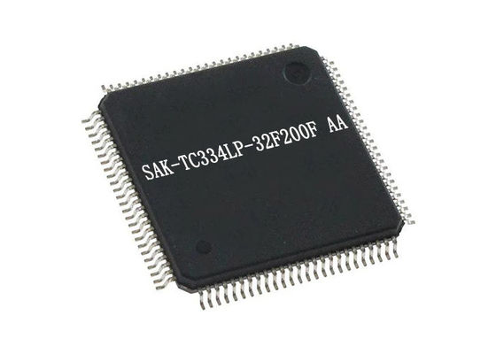 SAK-TC334LP-32F200F AA 32ビットマイクロコントローラ MCU 1 W 200 MHz TQFP-144 パッケージ