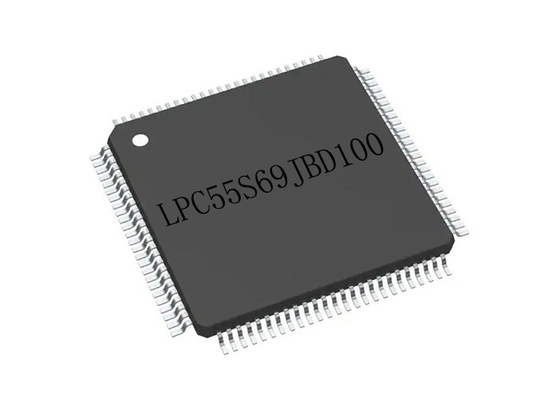 150MHz集積回路の破片LPC55S69JBD100 32Bitの単心のマイクロ制御回路IC