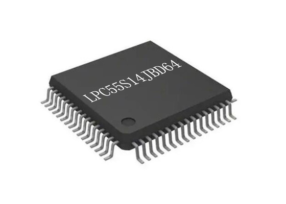 高性能LPC55S14JBD64の腕の皮質M33のマイクロ制御回路IC HTQFP64 IC破片