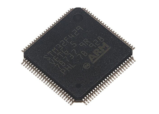 180MHzによって統合されるIC STM32F429VET6のマイクロ制御回路破片LQFP100の破片の集積回路
