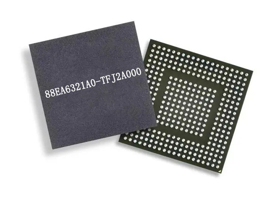 集積回路のイーサネットIC 88EA6321A0-TFJ2A000物理層のトランシーバー