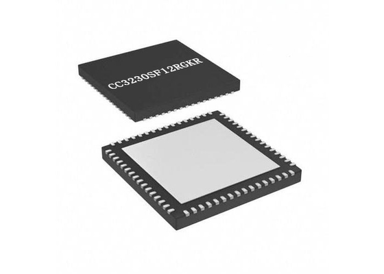 CC3230SF12RGKR Wifiのマイクロ制御回路モジュールRFのトランシーバーIC 64-VFQFNのパッケージ