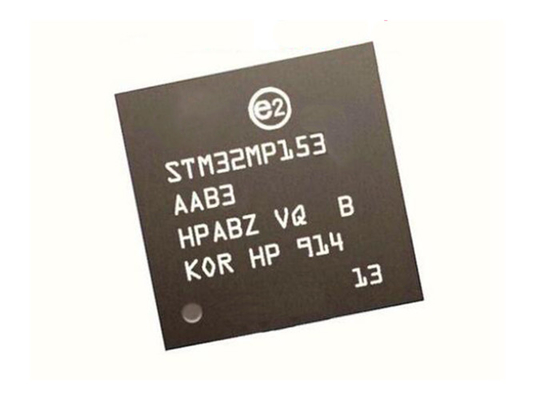 マイクロ制御回路MCU STM32MP153AAB3 32BitマイクロプロセッサIC 354LFBGA表面の台紙