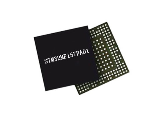マイクロプロセッサIC STM32MP157FAD1一般目的800MHz 257-TFBGA表面の台紙