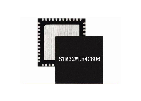 STM32WLE4C8U6多重プロトコルLPWANの32ビット腕の無線マイクロ制御回路IC