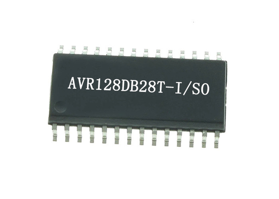 埋め込まれたマイクロ制御回路AVR128DB28T-I/SO 8ビット24MHz 28-SOICパッケージ