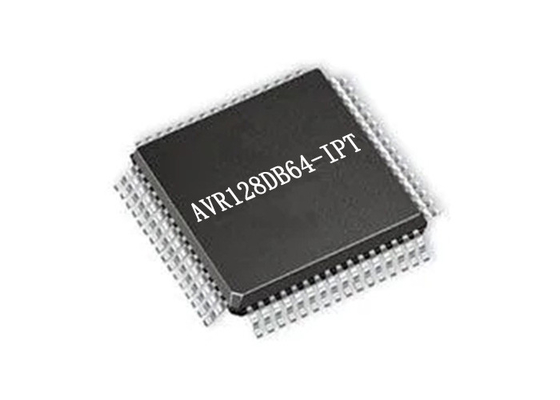 128KBフラッシュAVR128DB64-I/PTの適用範囲が広いローパワー マイクロ制御回路IC 64-TQFP