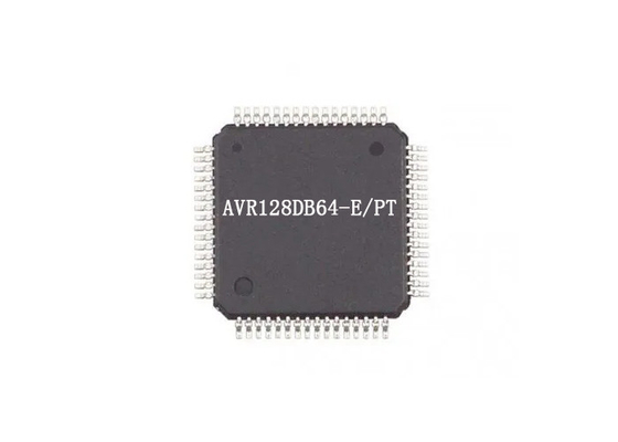 マイクロ制御回路MCU 24 MHz AVR128DB64-E/PTマイクロ制御回路IC表面の台紙