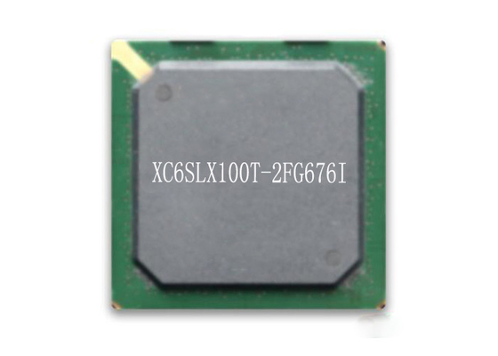 スパルタン6 FPGAチップ XC6SLX100T-2FG676I 676BGA 埋め込みフィールド プログラム可能なゲート配列