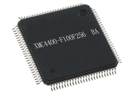 単心のマイクロ制御回路MCU XMC4400-F100F256 BAの表面の台紙100-LQFP
