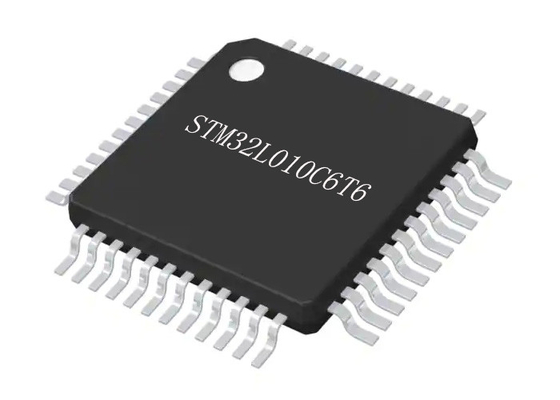 STM32L010C6T6 32かまれたMCU単心32MHz 32KBのマイクロ制御回路IC表面の台紙