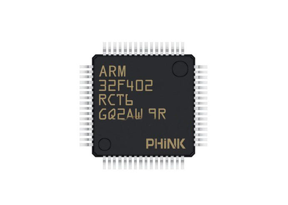 低い電力のマイクロ制御回路MCU STM32F402RCT6表面の台紙のマイクロ制御回路IC
