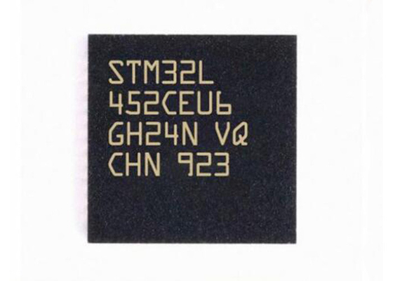 マイクロ制御回路MCU STM32L452CEU6 48UFQFN 32Bitマイクロ制御回路破片512KBのフラッシュ