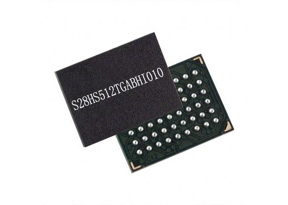 S28HS512TGABHI010集積回路の破片24VBGAのフラッシュ記憶IC