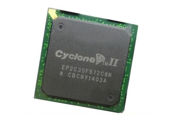 システム内プログラム可能なゲート・アレーEP2C35F672C8N 672-FBGA集積回路の破片