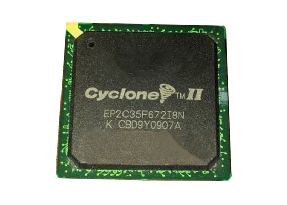 FPGAはEP2C35F672I8Nのシステム内プログラム可能なゲート・アレーFBGA672サイクロンII ICの破片を欠く