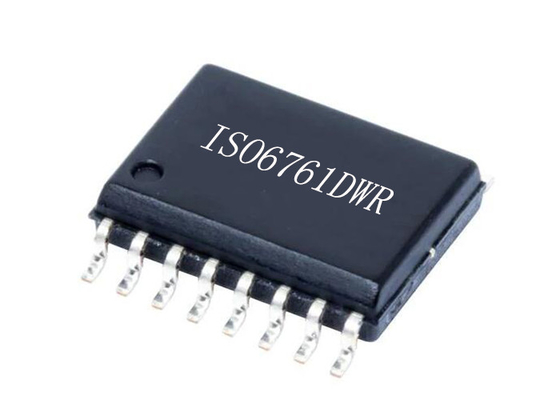 集積回路の破片ISO6761DWR 6チャネルはデジタル アイソレーター16-SOICを補強した