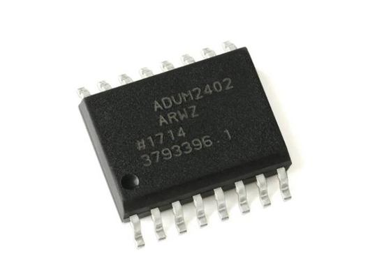 クォード チャネルのデジタル アイソレーターADUM2402ARWZ一般目的1Mbps ICは16-SOICを欠く