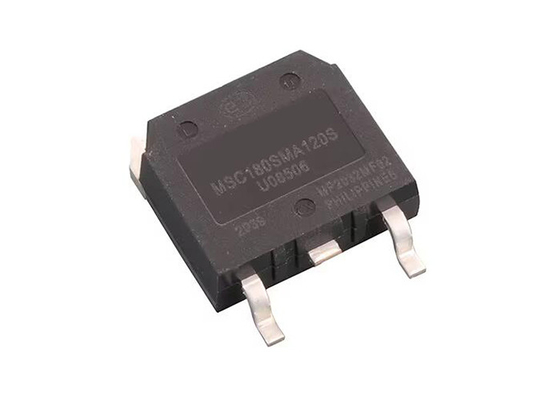 N-ChannelのトランジスターMSC180SMA120S SiC MOSFET TO-268-3の集積回路の破片